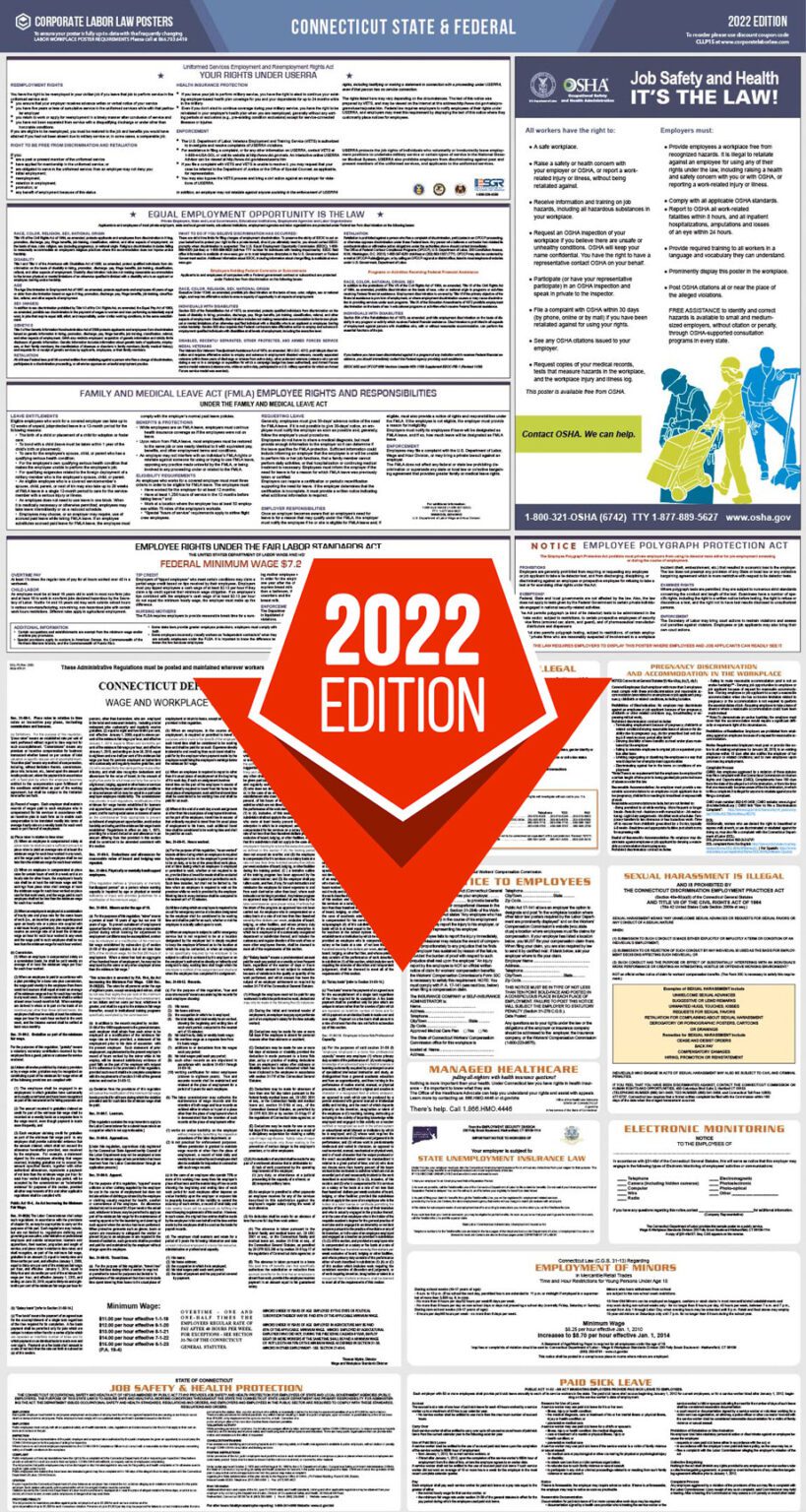 2022 Louisiana Labor Law Poster Corporate Labor Law Posters