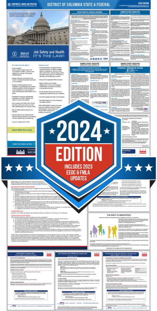 2024 District of Columbia Labor Law Poster