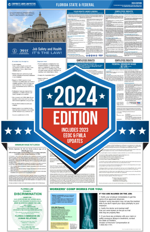 florida labor law posters 2024