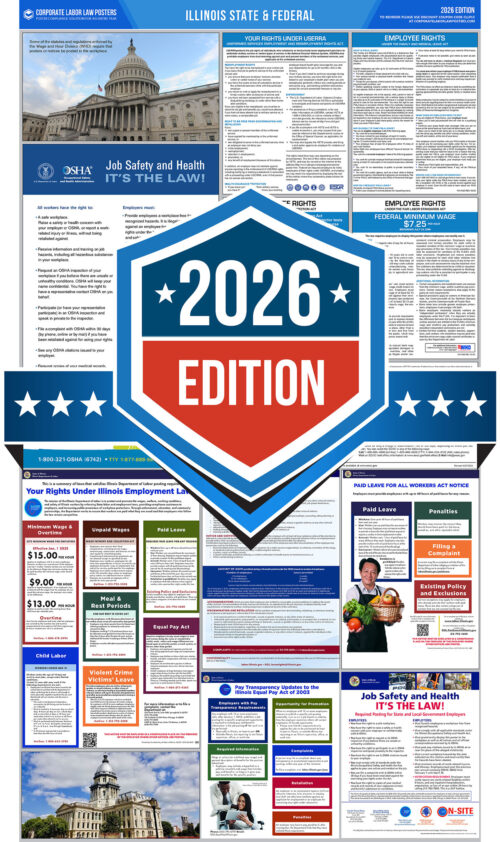 Illinois labor law poster