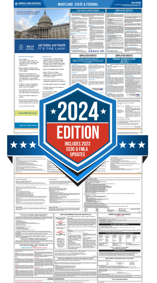 2024 Maryland Labor Law Poster