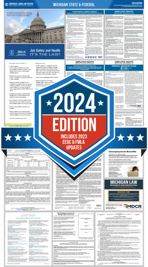 2024 Michigan Labor Law Poster