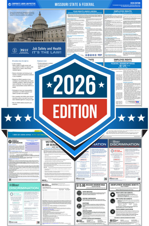 Missouri & Federal Labor Law Poster 2026
