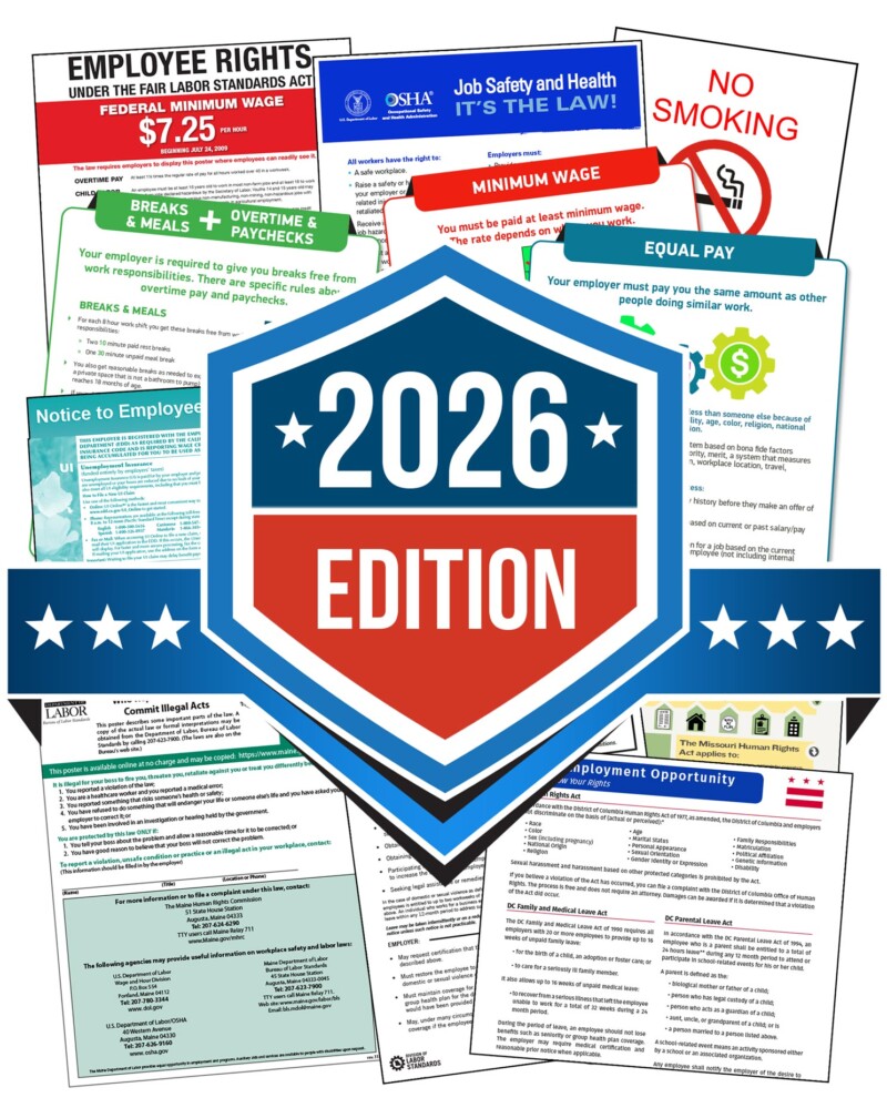Tennessee Federal Digital Labor Law Posters 2026