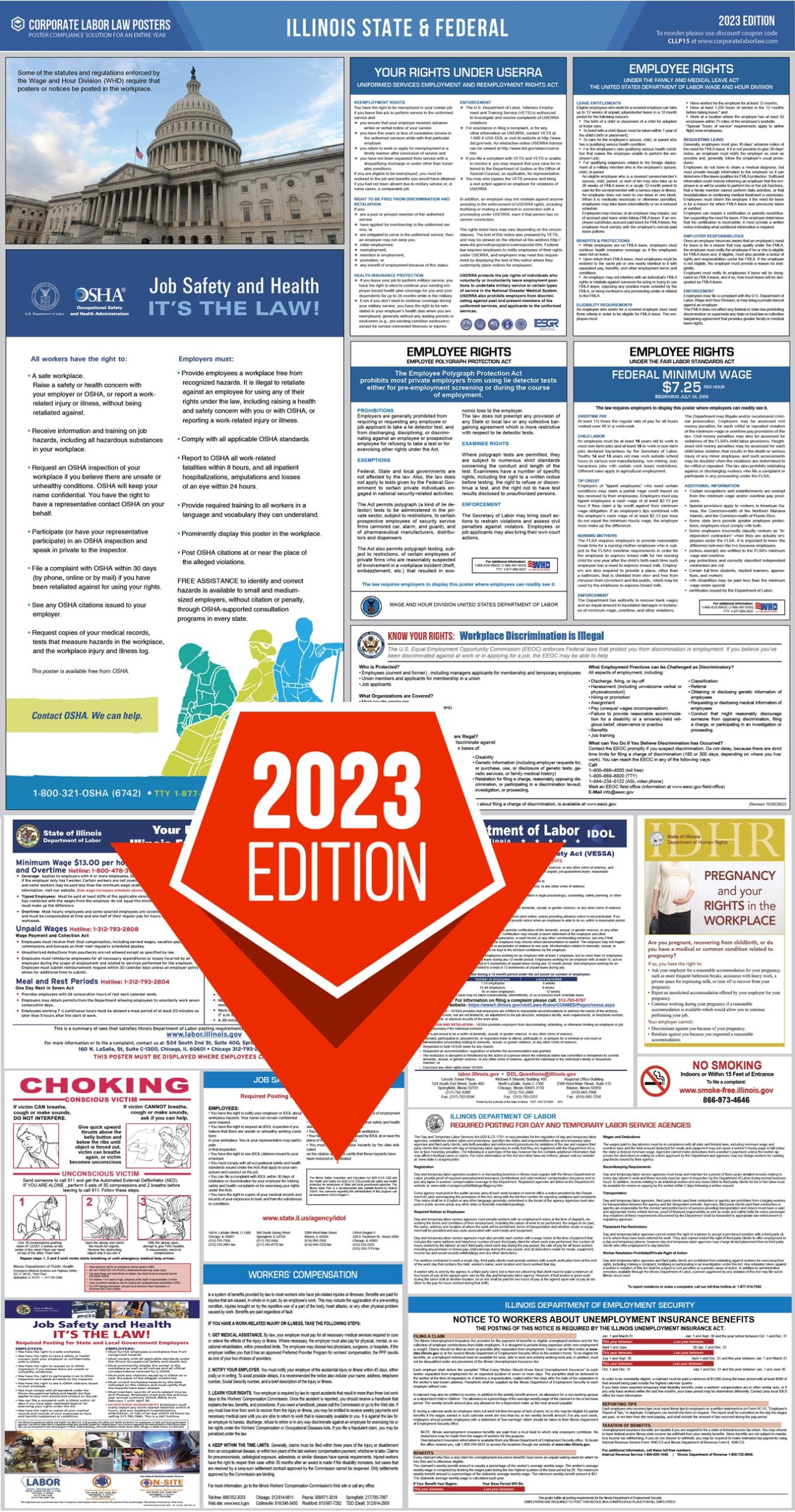 Illinois labor law posters